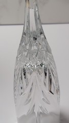 Set Of 2 Crystal Bohemia Champagne Flutes Jihlavske Sklarny