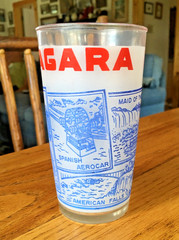 Vintage Souvenir NIAGARA FALLS Glass Iconic Images HAZEL ATLAS ~ Excellent!