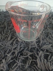 Anchor Hocking Oven Basics 2 Cup Glass Measuring Cup Vintage