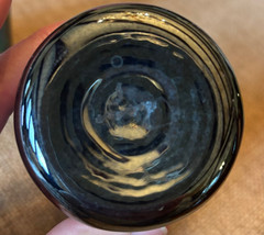 Vintage Esteban Prieto Iridescent Studio Art Glass 6″ Tumbler Vase Twist Snake