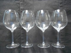 Lenox Tuscany Classics Classic Red Set Of 4-22oz Break Resistant NIB retail $ 54