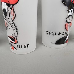 MCM Federal Gay Fad Glasses 7 Glasses Rich Man Poor Man Beggar Man Thief 1950’s