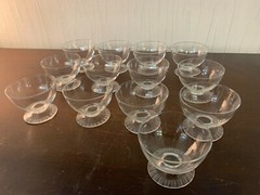 4 Champagne Glasses Model Briançon Crystal By Daum (Price Per Unit) Mod1
