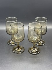 Libbey Tawny Vin Connoisseur Vintage Stemware Glasses 5.5 in – Set of 4