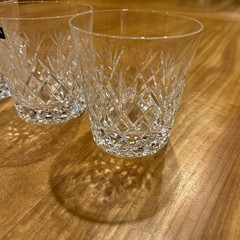 HOYA Crystal Rock Glass 4pcs set 9.5×8.5cm/3.74×3.34″ HOYA Crystal HOYA Crystal