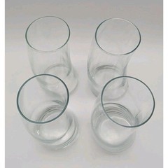 4 PC – Libbey Clear Curved 16 oz Highball Drinking Glasses Ice Tea Glass
