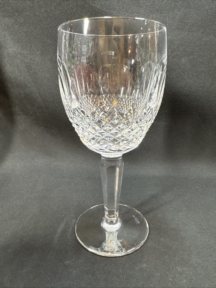Waterford Fine Cut Crystal Stemware COLLEEN TALL STEM Water Goblet 7” Tall EXCE