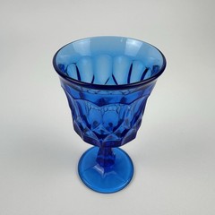 Set of 10 Vintage Noritake Perspective Cobalt Blue Water Wine Goblets, Clean