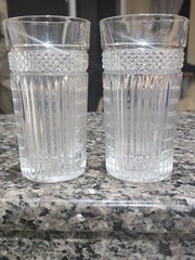 Pair of Vintage Libbey USA Radiant 15 Oz Glasses Tumblers 6″ Tall – Discontinued