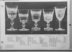 Rare Pairpoint Antique Set of 16 Glasses; Model No. 5000/Pattern No. 33; MINT