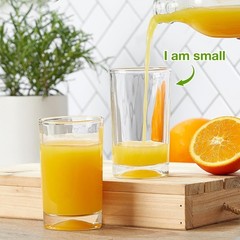 Versatile 5.5 Ounce Drinking Glass Set, Great for Family and Friends Gatherings