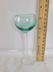 (3) Mini Multi-Colored Long-Stem Delicate Liqueur Cordial Shot Glasses