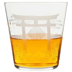 Made in Japan Art Whiskey Sake Glass –⛩️ Torii Gate + Mt. Fuji340ml Perfect Gift