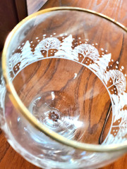 Libbey VTG 80’s Frosted Winter Fir Tree Wine Beverage Glasses Goblets 9 pc Nice