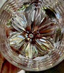 St. Louis Crystal Set of 4 Champagne Flutes Bristol 7 1/2″ in Height Acid Marked