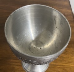 Pewter Residenz Wine Goblet – 6oz Measuring 5-1/2”, this goblet is made German
