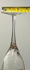 2 VTG Lenox Millennium Encore Platinum Wine Glasses Swirl Stem 8” Discontinued