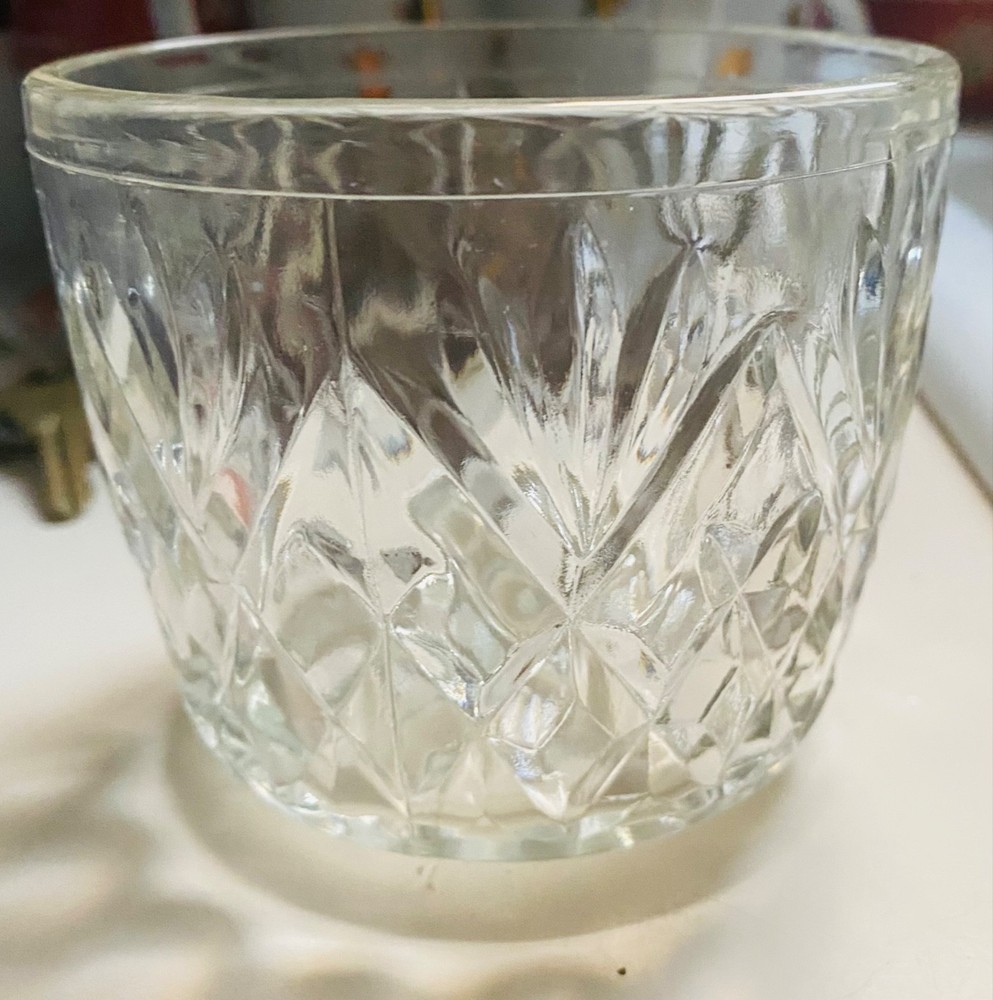 VTG Anchor Hocking Marmalade Jelly Jar – Pineapple Fan –