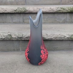 Glass Vase – «Frit Flava» Hand blown by Alexi Hunter