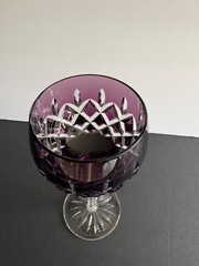 AJKA ARABELLA AMETHYST WINE HOCK 8 1/8 IN. TALL