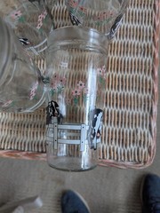 Nine Anchor Hocking Cow Jelly Jar Drinking Glasses