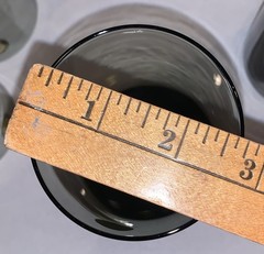 Sasaki Coronation SMOKE Tumbler 5 1/4” Tall~Lot of 4