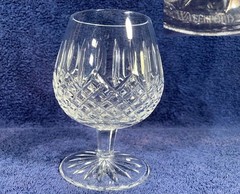 Mint WATERFORD Crystal BALLYBAY Brandy SNIFTER Footed GLASS Stem LISMORE Cut