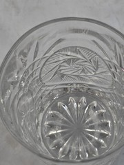 6 Vtg Fostoria Stowe 5” Highball Glass Barware Heavyweight Pinwheel Hobstar 113