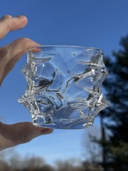 Set Of 4 Storm Iceberg Mountain Glacier Old Fashioned Tumblers Glasses Calypso