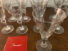 9 Porto Glasses Model Scale Epi In Baccarat Crystal (Price Per Unit)