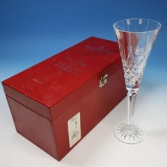 Waterford Crystal Fluted Champagne 12 Days Christmas – 3 French Hens Araglin