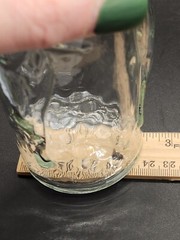 Vintage La Femme 3D Naked Nude Lady Woman Drinking Glass Decor 9″ Tall