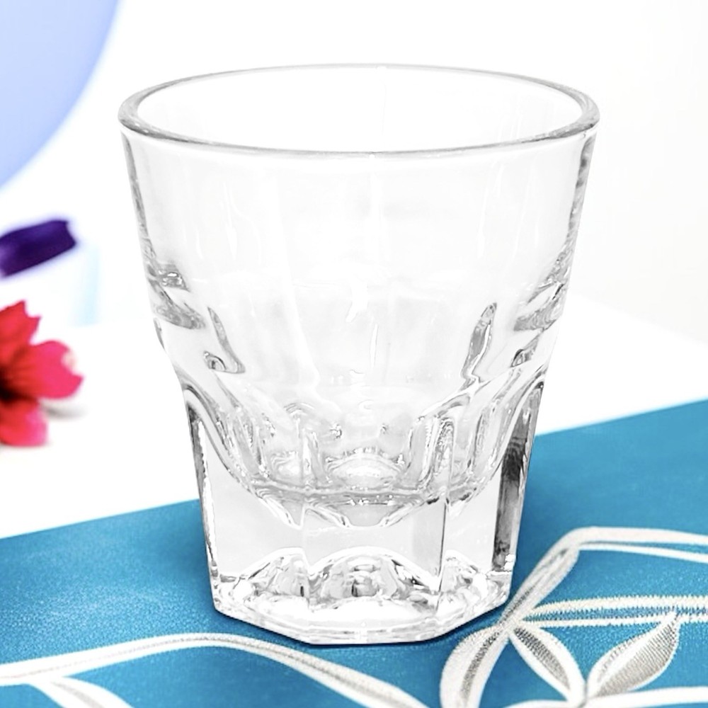 Libbey DuraTuff GIBRALTAR CLEAR 15248 Stackable 4.5 OZ On The Rocks Glass MINT