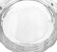 Libbey DuraTuff PANELED TUMBLERS Clear Heavy 16 OZ Glass Cooler