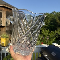 24% Lead Crystal Wine /Champagne Cooler by Imperial Crystal – Made in Slovakia