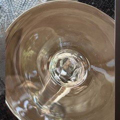 Lenox Crystal Castle Gardens Etched Champagne glass Perfect Set of 2