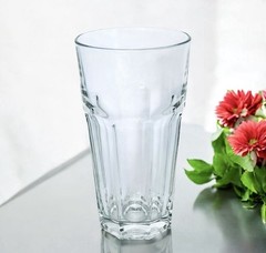 VTG Libbey GIBRALTAR CLEAR 15253 Heavy Pressed 22 OZ Iced Tea Glass NEW