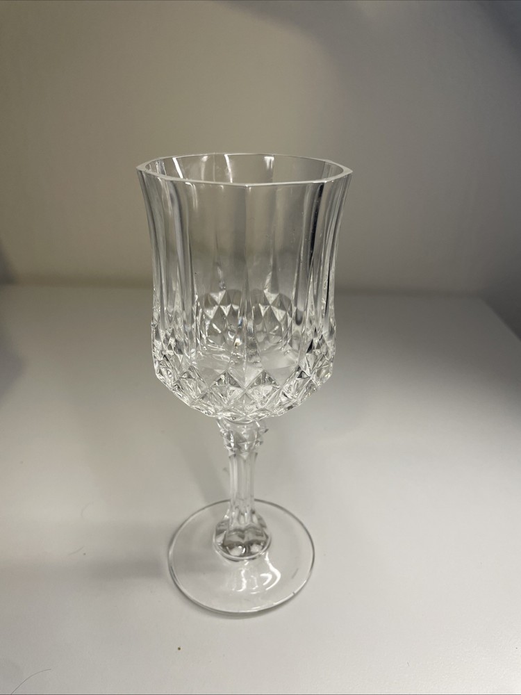 Vintage Wine Glass Crystal by Cristal D’Argues-Durand, single cup