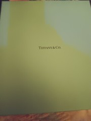 Tiffany & Co. floret Champaign Pair Set Of Wine Glasses Blue Box