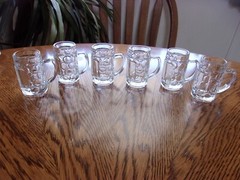 Beer Mini Mug Shot 1.5 Oz Handled – Set of 6