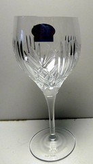 FRANCE NEW ROYAL DOULTON FINEST CRYSTAL GOBLET «SUMMIT» SZ-7 1/4″h #18