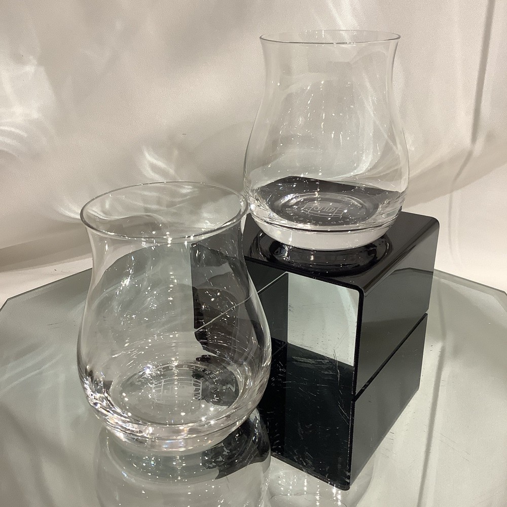 Glencairn Crystal Clear Whiskey Glasses, Round, JD Single Barrel – Set of 2