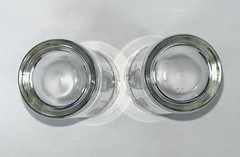 LIBBEY Cocktail Recipe Mixer Glasses 16oz Barware Set of 2 Vintage