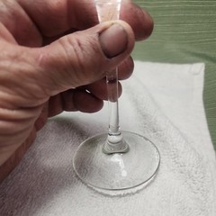 (4) Cristal France LONG CHAMP Lead Crystal Champagne Flutes Glasses