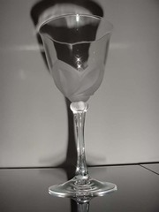 Set of 5 J G Durand Crystal Water Goblet Florence Satine VGUG