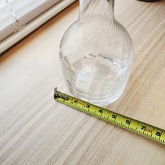 William Yeoward Crystal American Bar Dakota Carafe Decanter Spiral Signed 8.75″