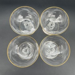Lyngby Seagull Champagne Glass/Dessert Bowl – Set Of 4