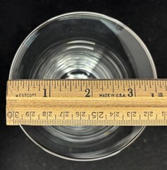 6 Vintage Gorham First Lady Platinum Crystal Water Goblets 6.7in Discontinued