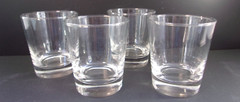 Set of 4 Anchor Hocking 13 oz. Double on the Rocks Glasses 4″ x 3 1/2″ Box 64