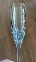 Fluted Champagne Firelight Platinum by LENOX Set of 2 Discontinued 9.5″H